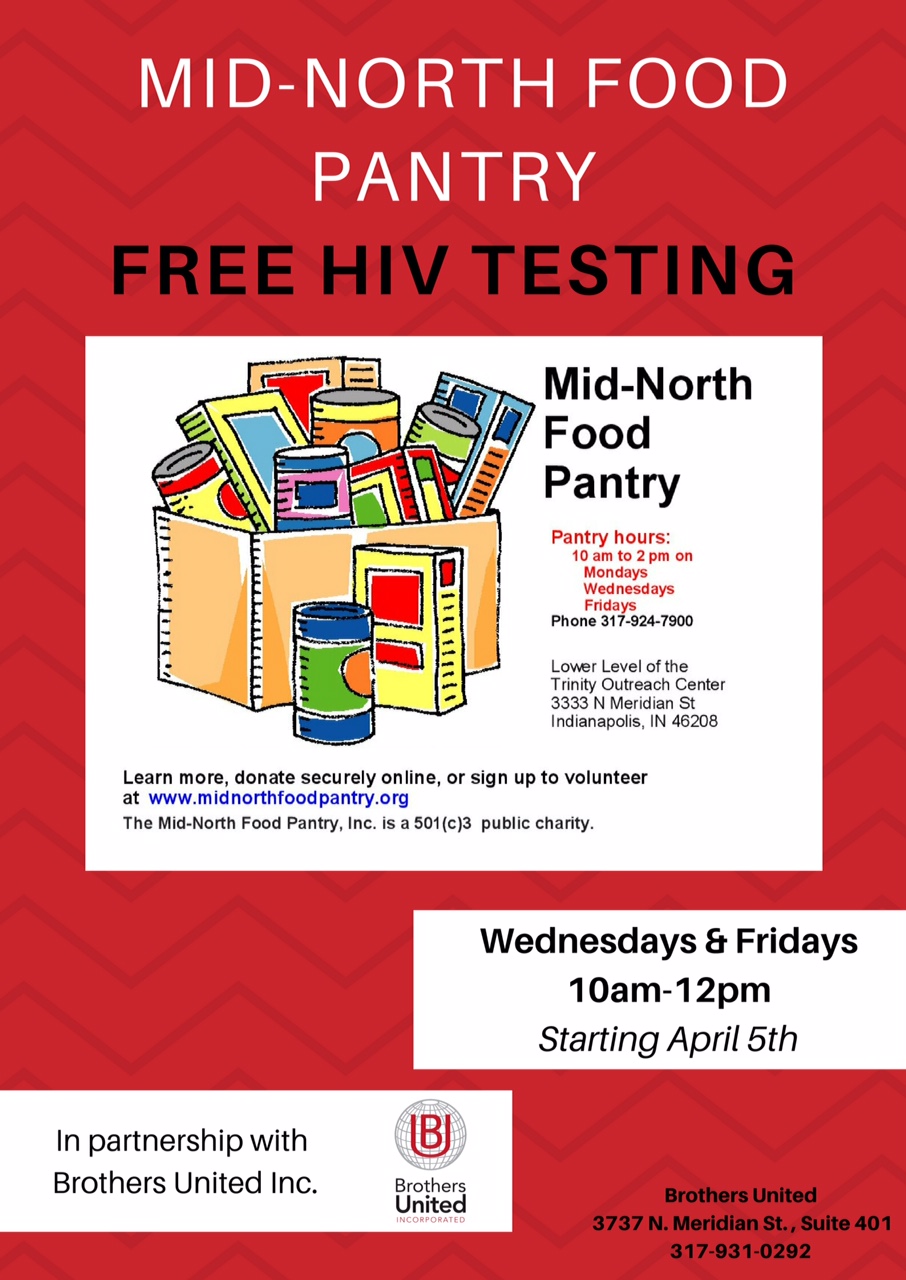 201704 Hiv Testing Mid North Food Pantry